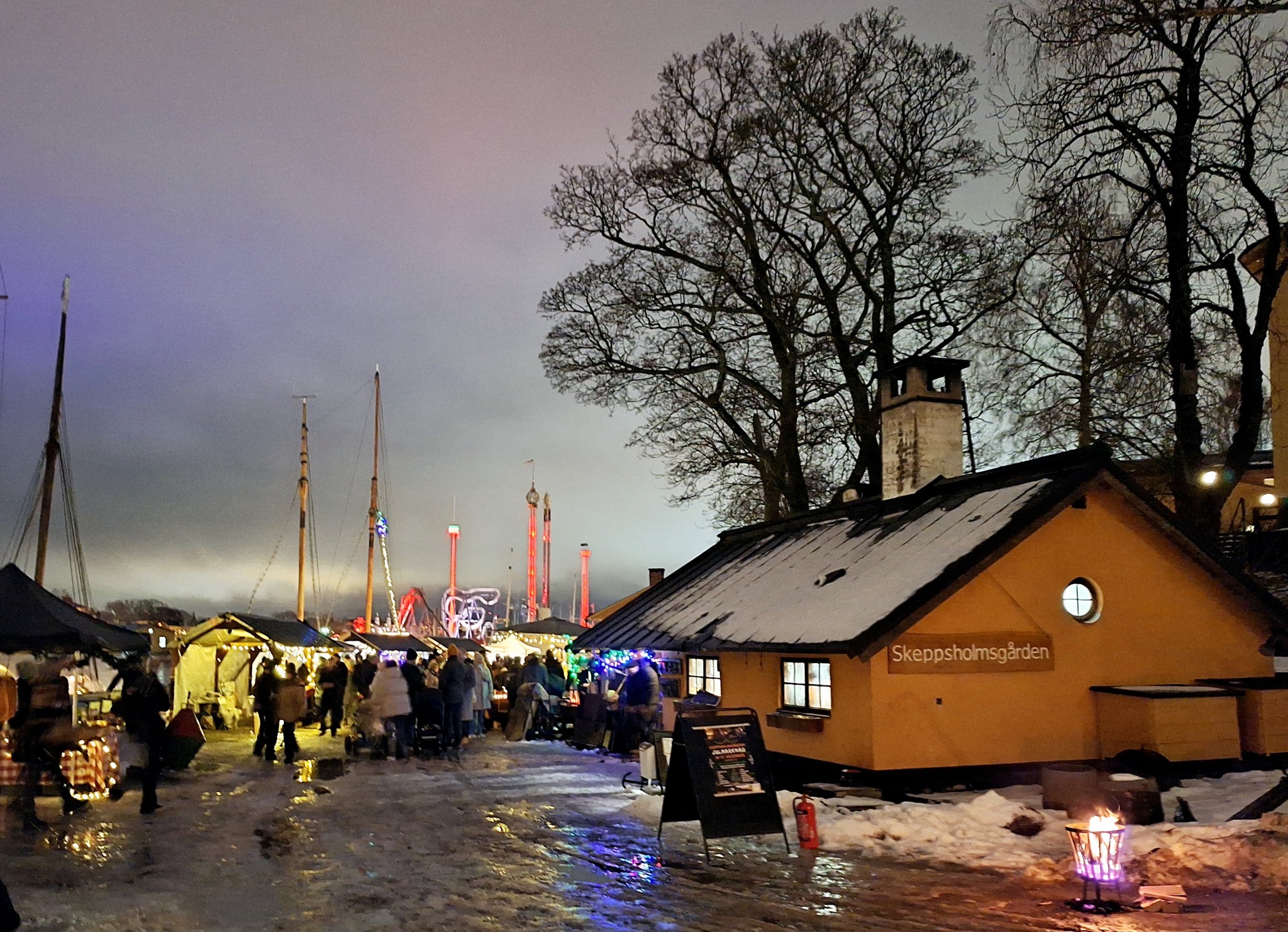 Skeppsholmsgårdens julmarknad 2024