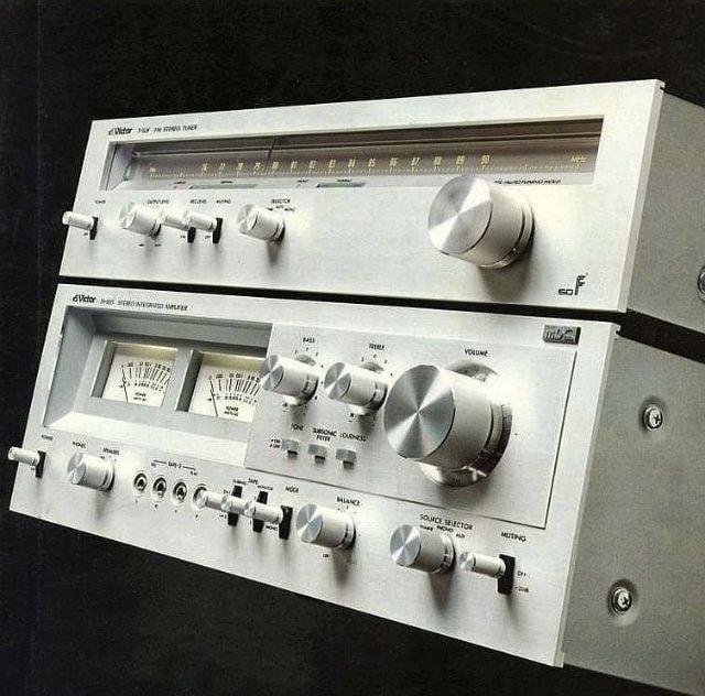 VICTOR 4ch receiver amplifier GX-450.