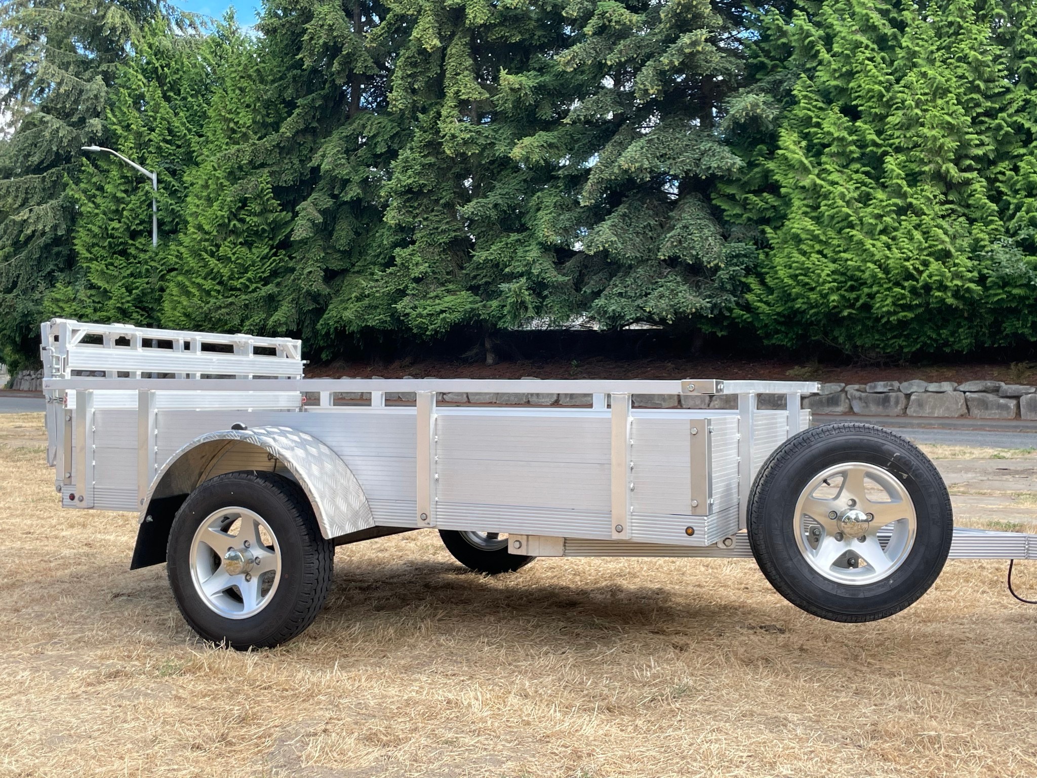HD Aluminum Utility Trailer, 5'x10', 18