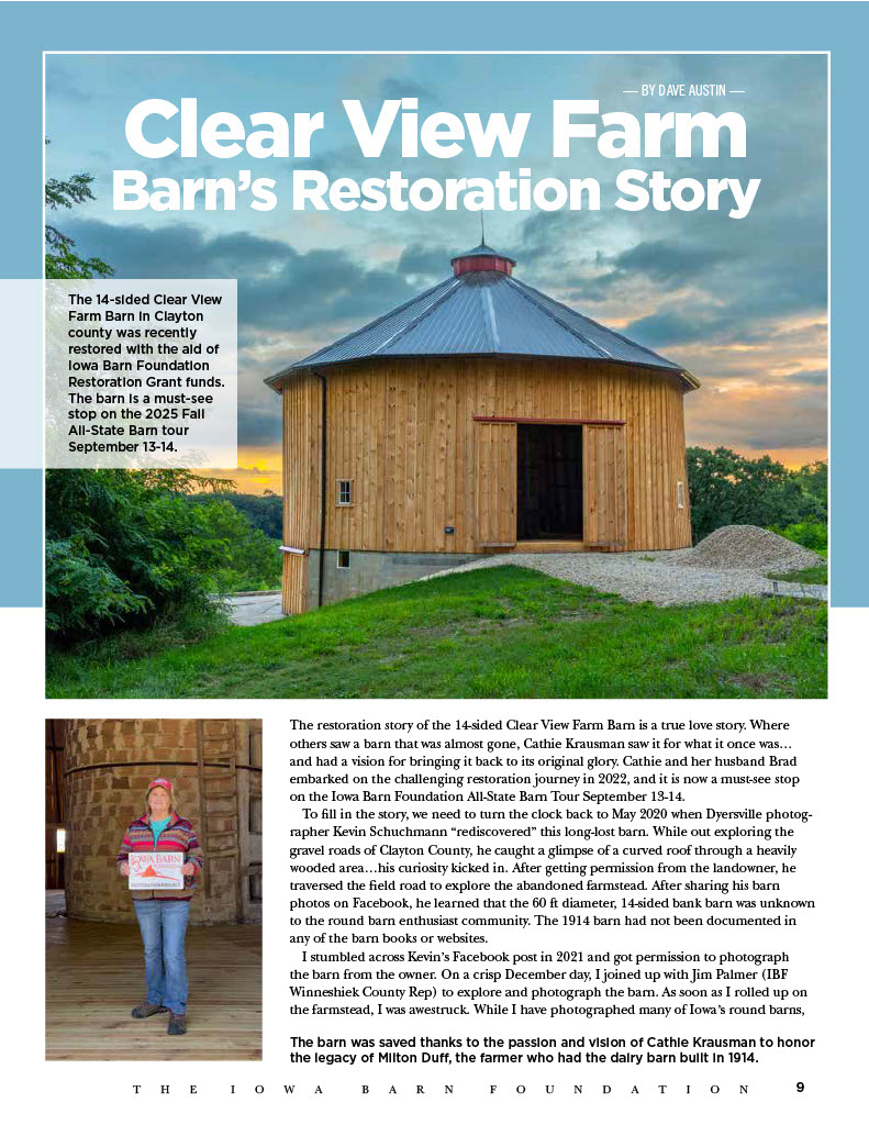The Iowa Barn Foundation added... - The Iowa Barn Foundation