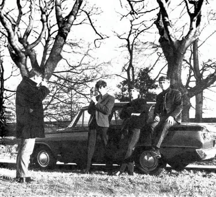 On March 25, 1963, photographer Dezo Hoffmann takes photos of the