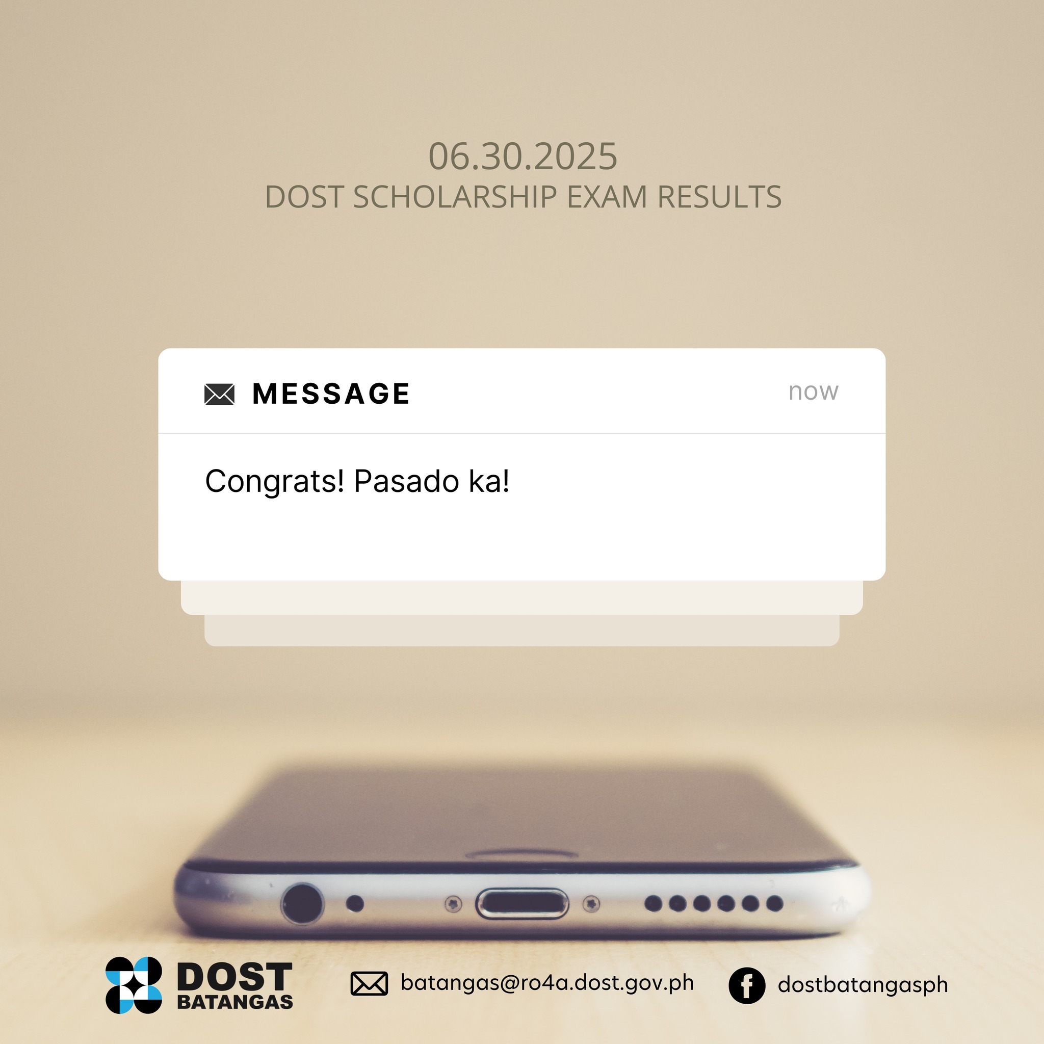 DOST - Claim it! It will be yours. 🪄 #DOSTScholarship #dostPH # ...