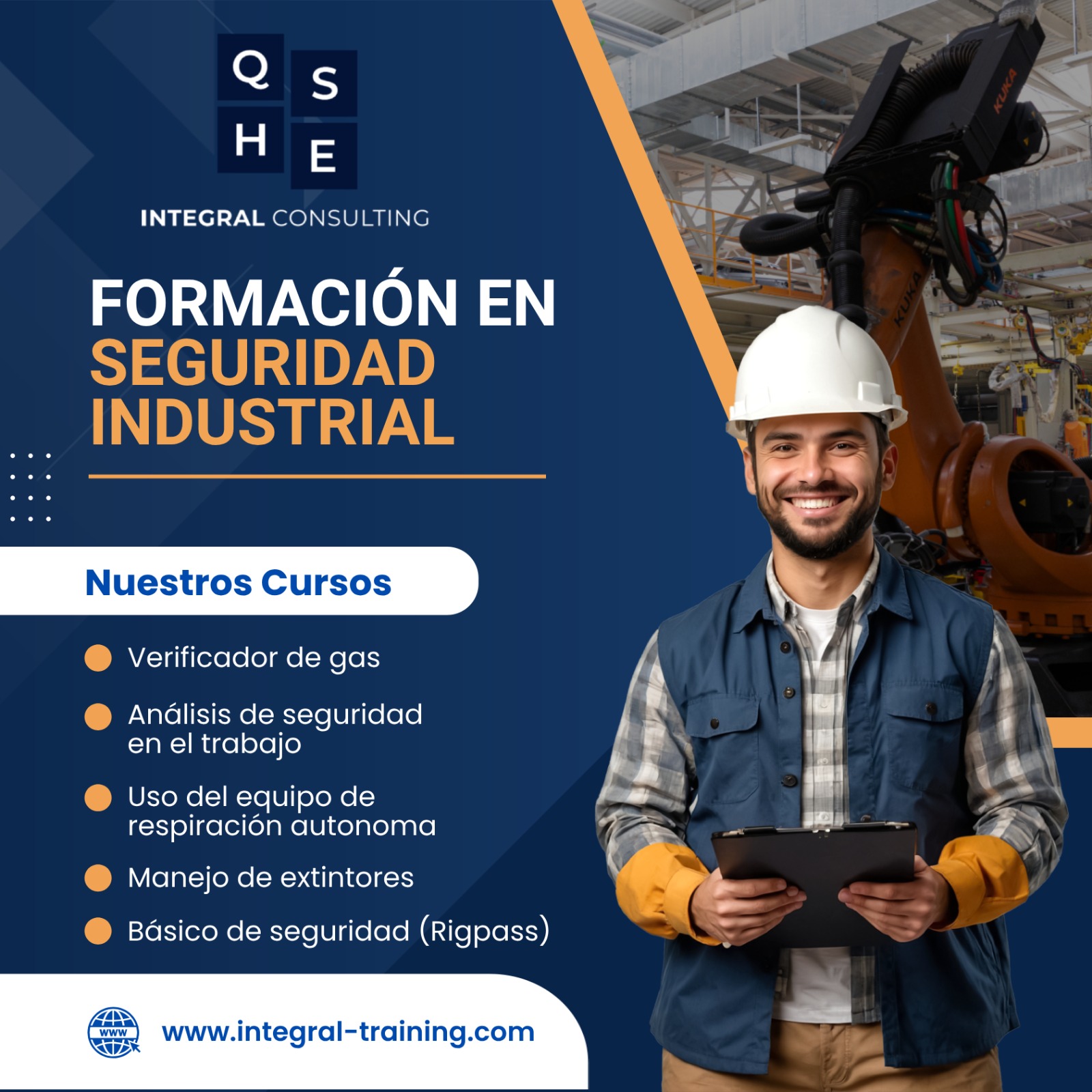 Integral - 📢 Formación en Seguridad Industrial 🚧 En QHSE Integral ...