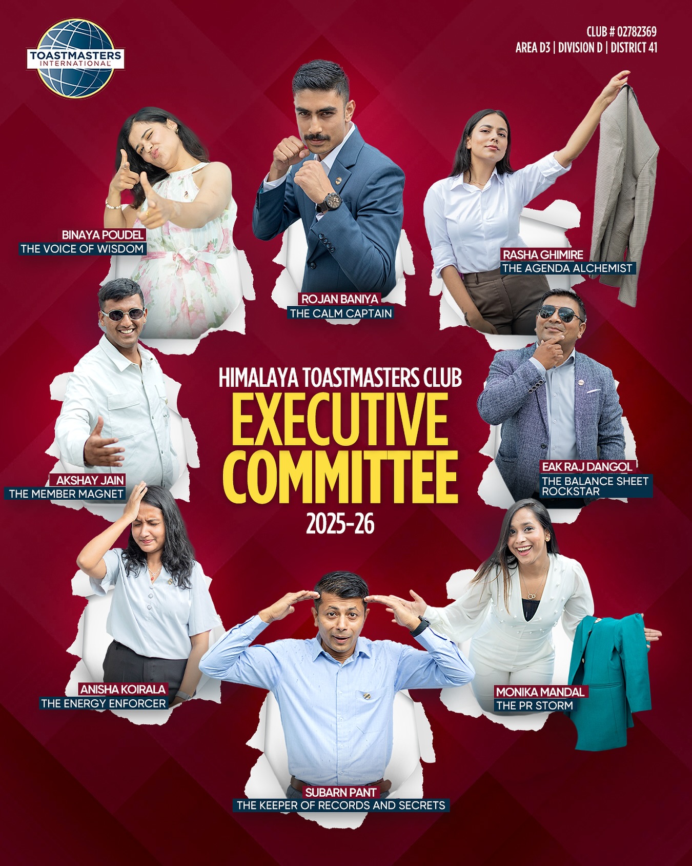 Himalaya - Meet Our EXCOM Dream Team 2025! 🌟 The powerhouse lineup ...