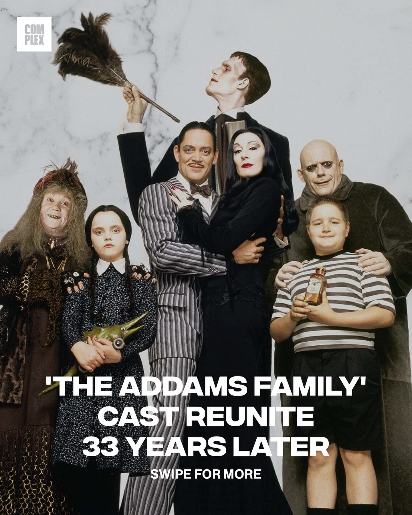 Complex - ‘THE ADDAMS FAMILY’ cast Christopher Lloyd,...