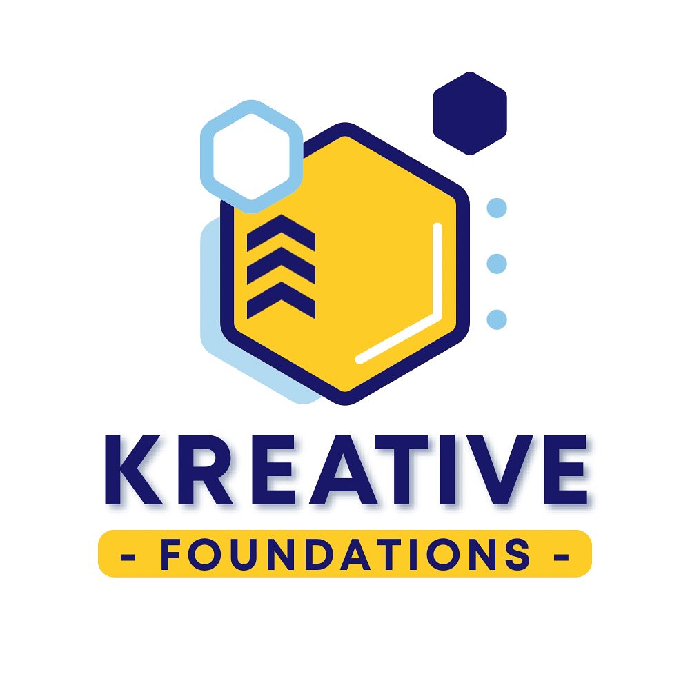 Creative Foundations Logo Creative Community Logo Concept, Abstract