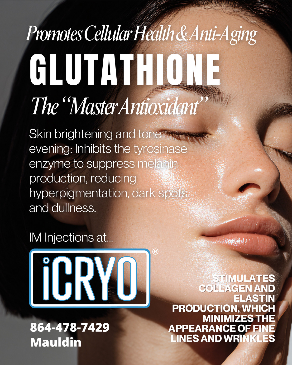glutathion im iCRYO Savon blanchissant au glutathion Up to 35% Off Size:10x30ml