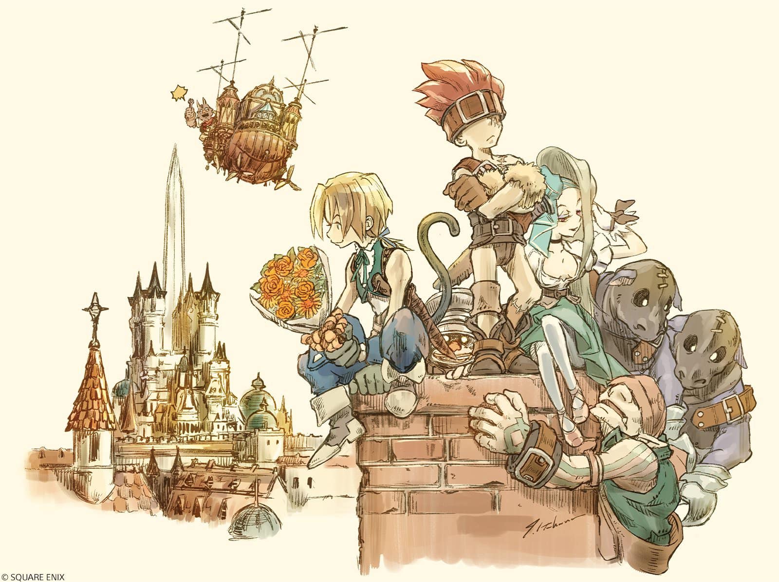 Official art | Final Fantasy IX... - Final Fantasy Characters | Facebook