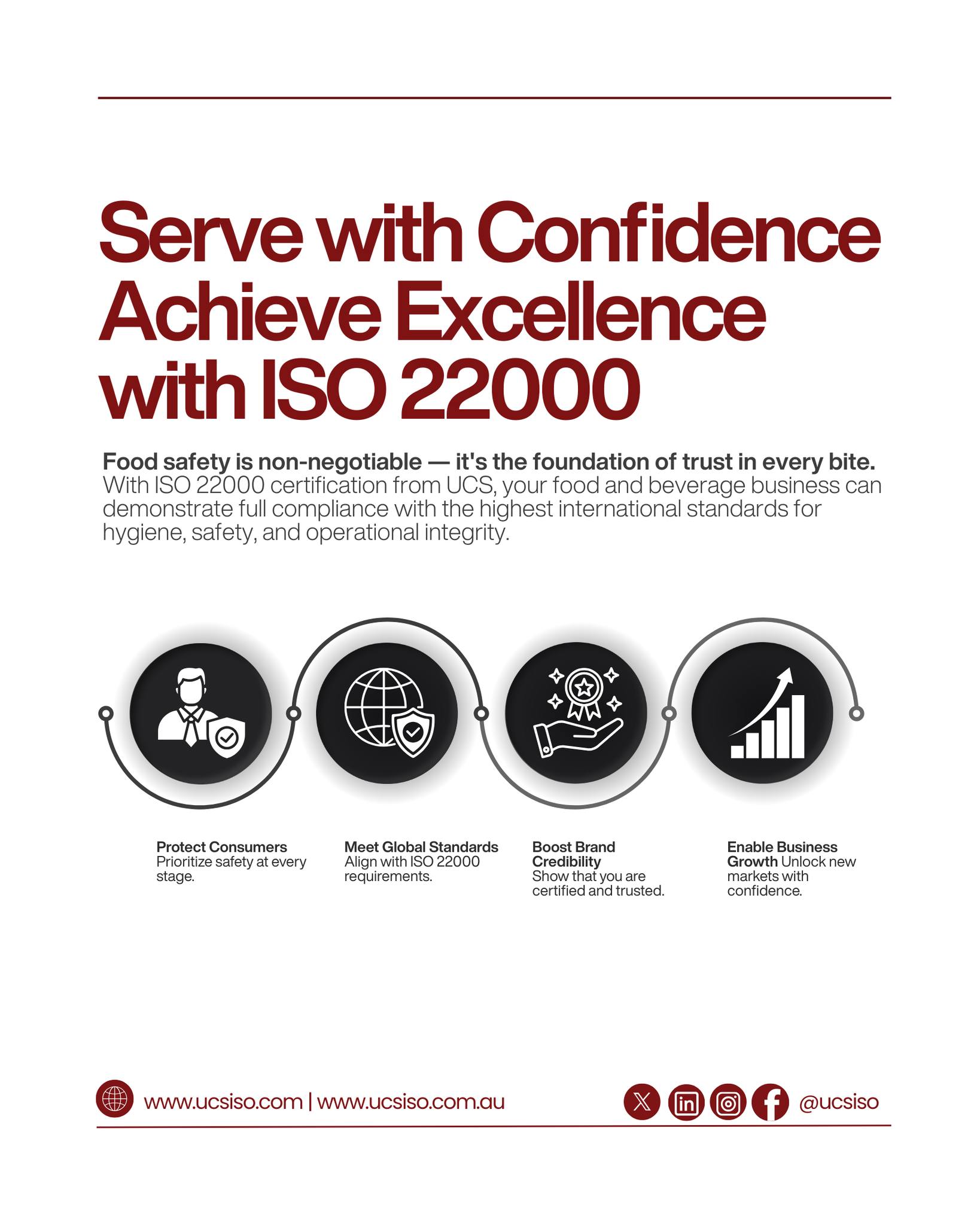 UCS - Serve with Confidence Achieve Excellence with ISO... | Facebook