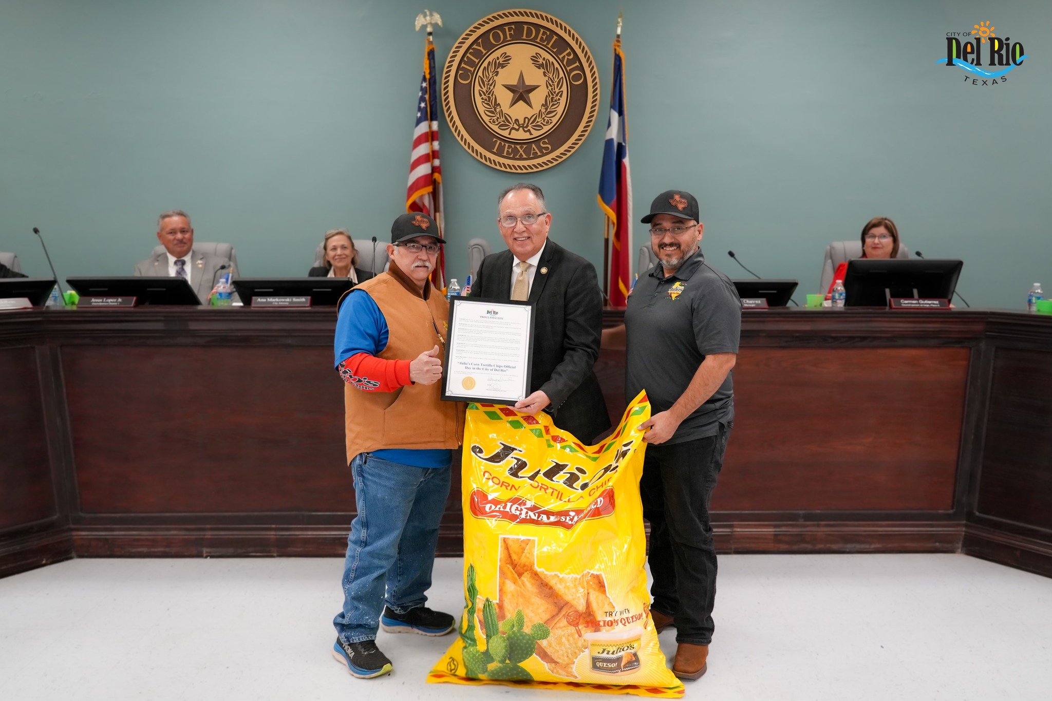 City of Del Rio Government - Julio’s Corn Tortilla Chips Day! During ...