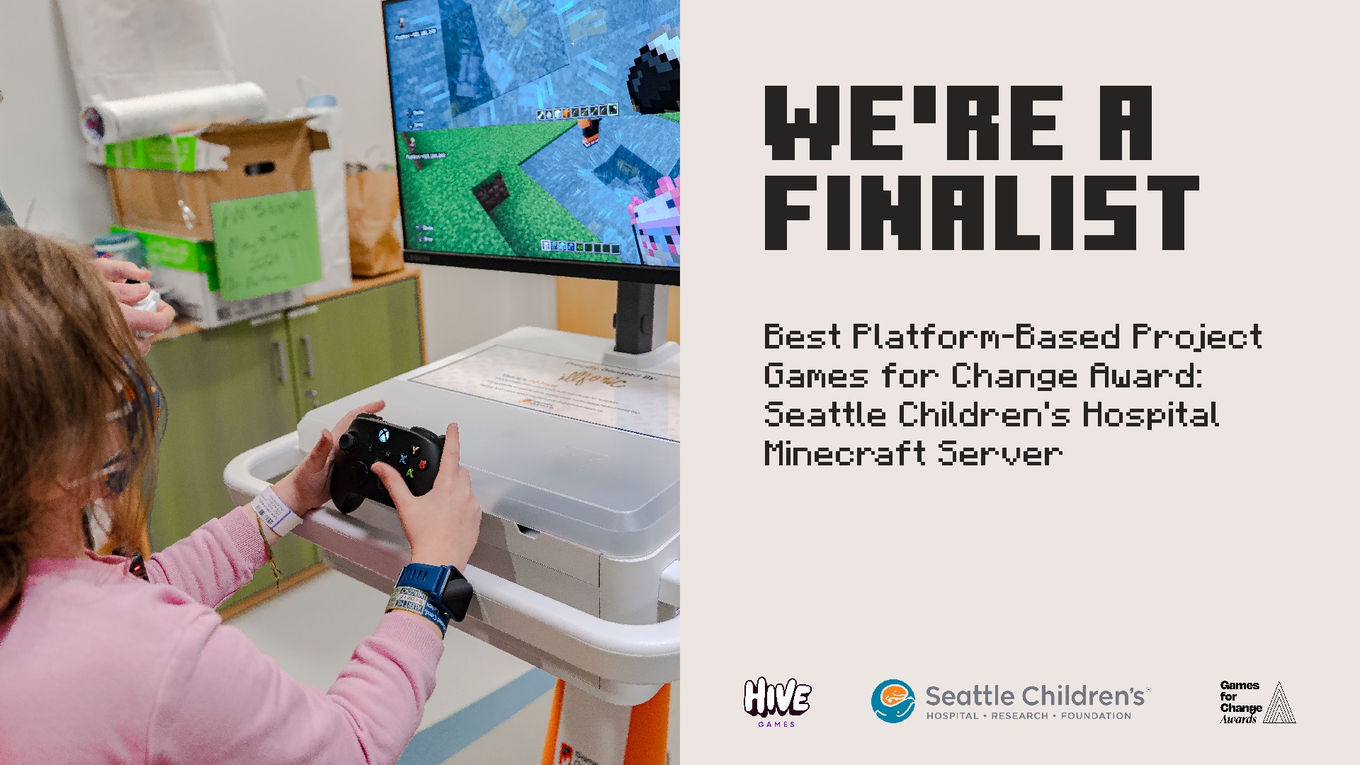 Minecraft - Our Seattle Children's Hospital Minecraft... | Facebook