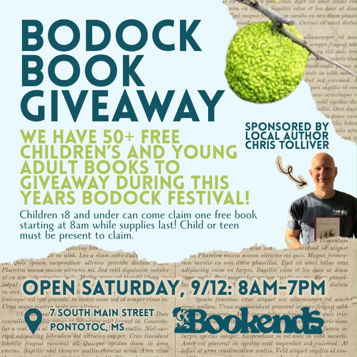 Bookends - Community, Crafts, Chaos | Pontotoc MS