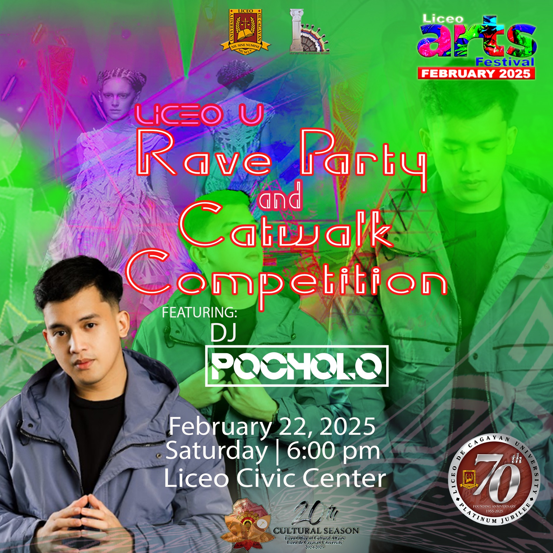 Liceo de Cagayan University - LOOK | LICEO U RAVE U PARTY & CATWALK ...