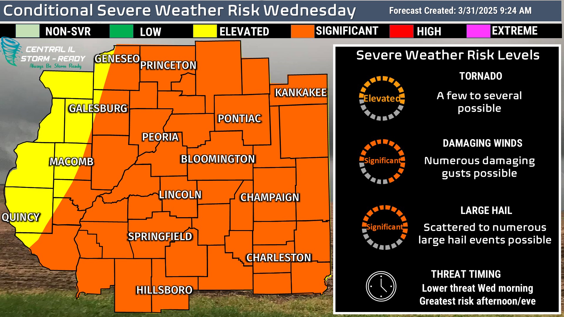 Central IL Storm-Ready added a... - Central IL Storm-Ready