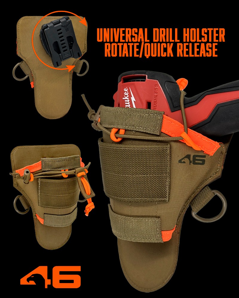 Atlas 46 - 🔥 Universal Drill Holster Rotate/Quick Release🔥... | Facebook