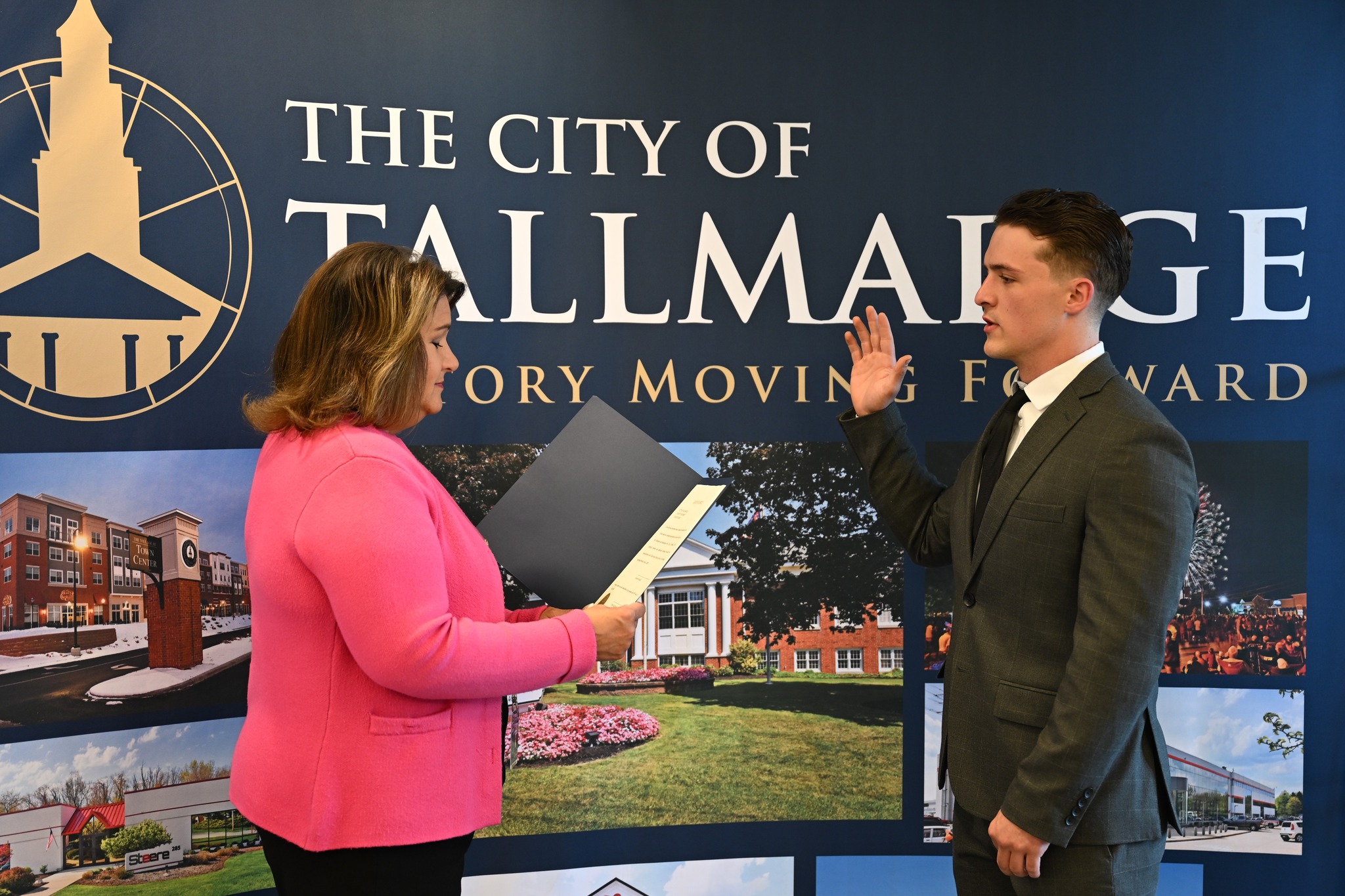 Today, Mayor Kilway had the honor of... - City of Tallmadge | Facebook