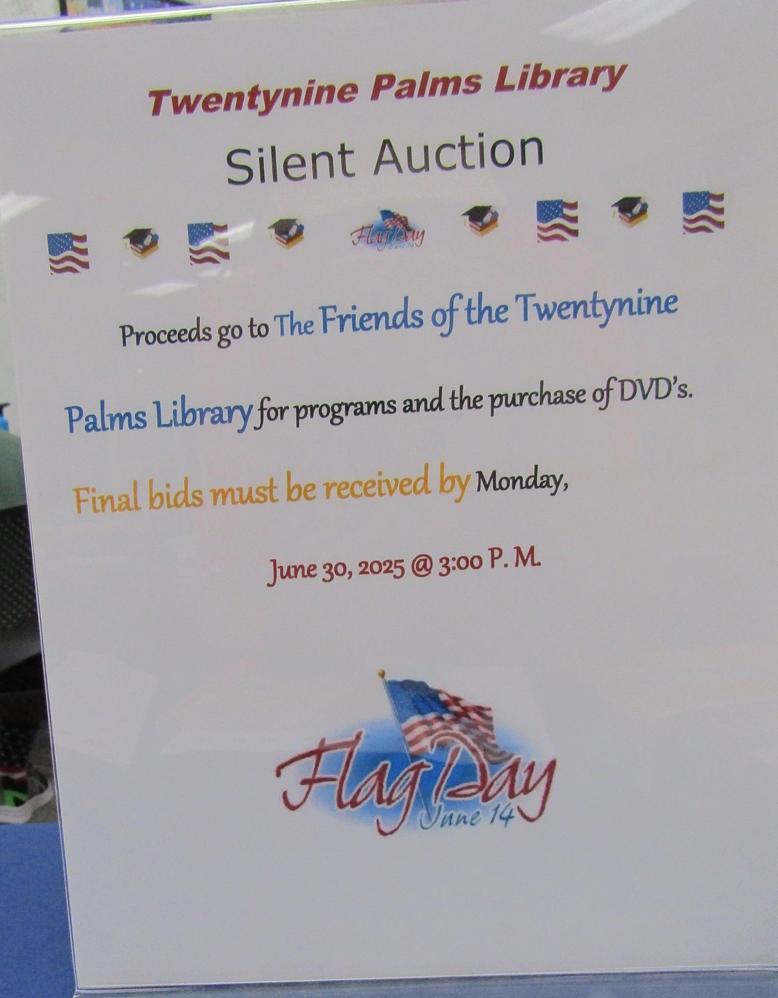 Twentynine Palms Library... - Twentynine Palms Library - FOL