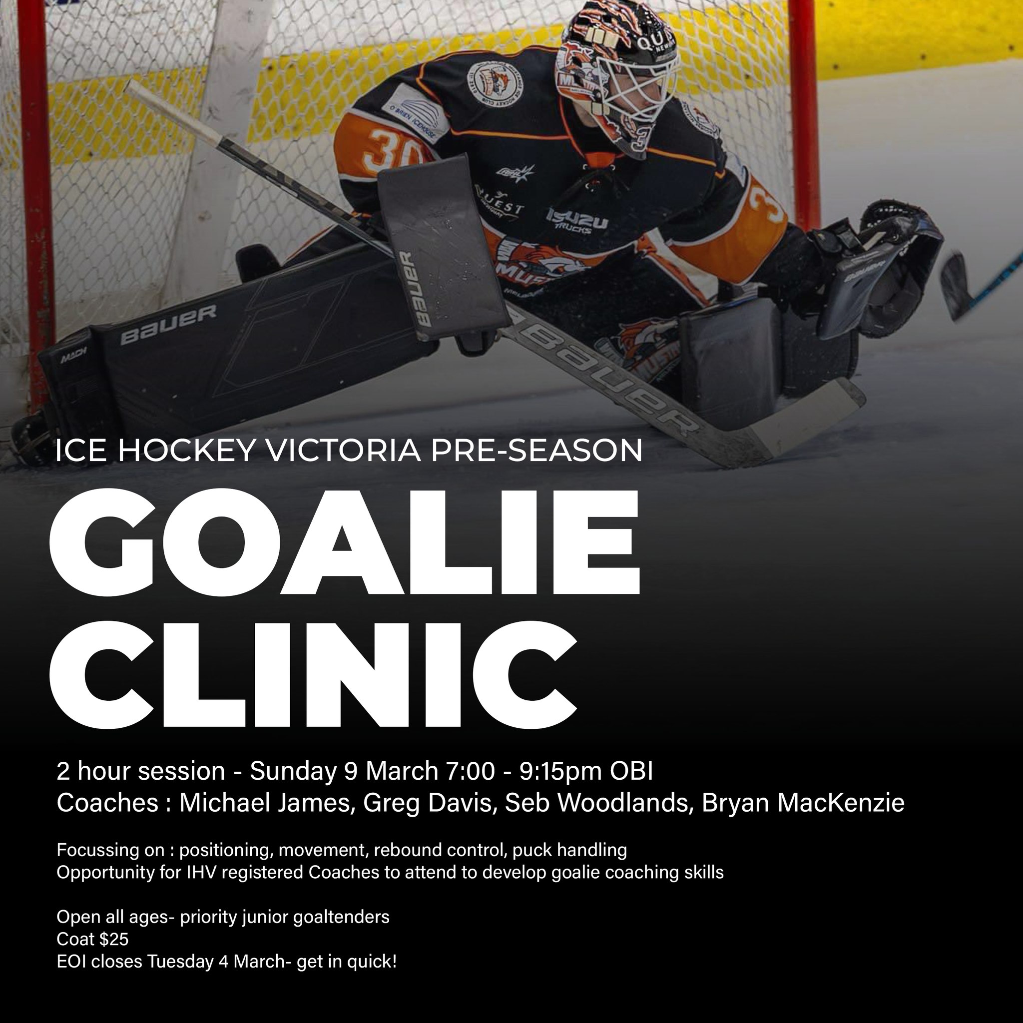Join us for a dedicated... - Ice Hockey Victoria - IHV | Facebook
