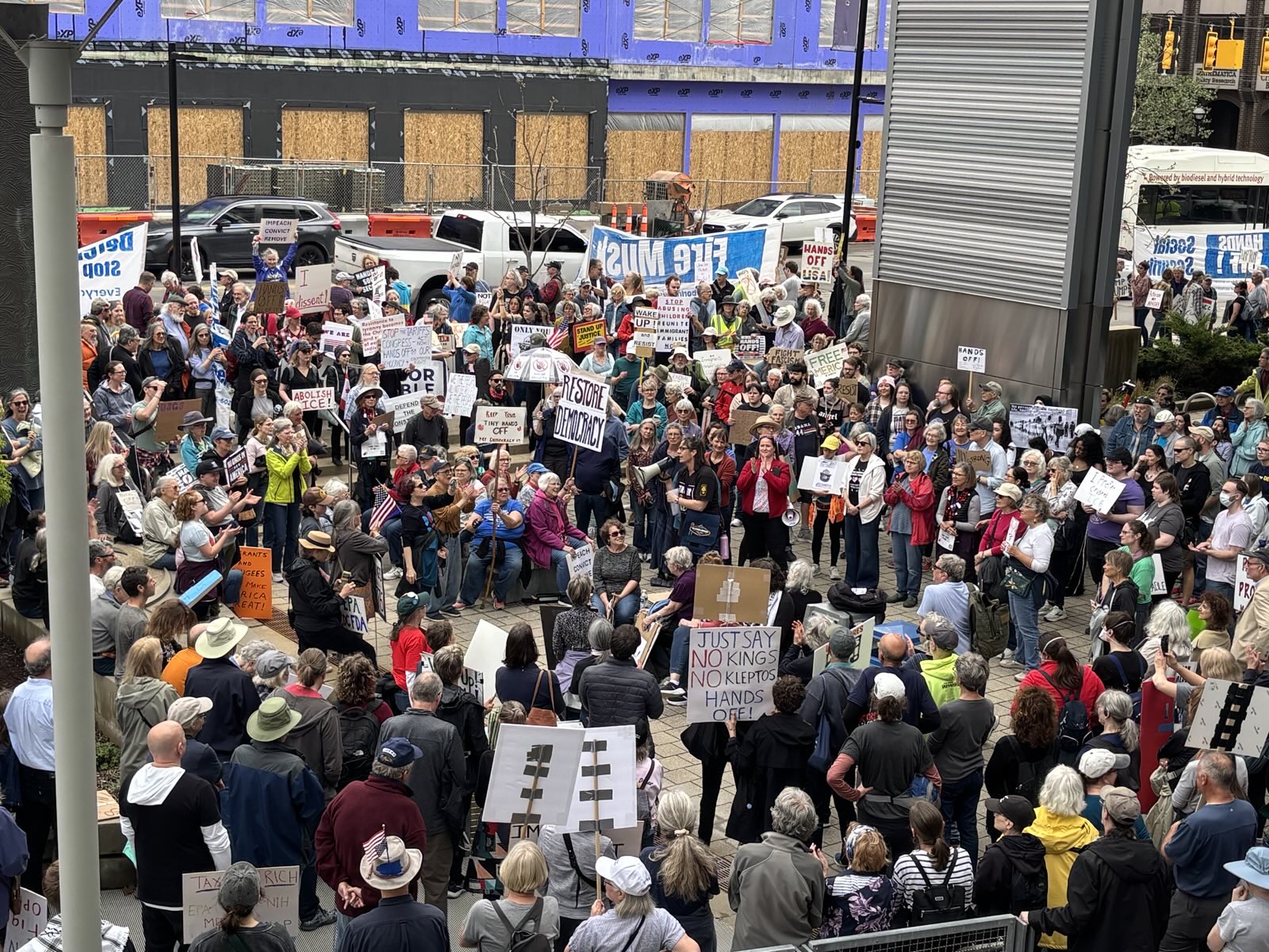 Our May Day march and rally was... - Ann Arbor Indivisible | Facebook