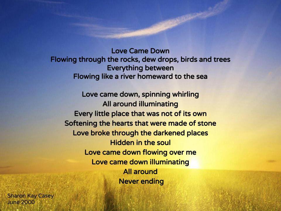 Here is a little poem I wrote some 16... - Lightworkers Share