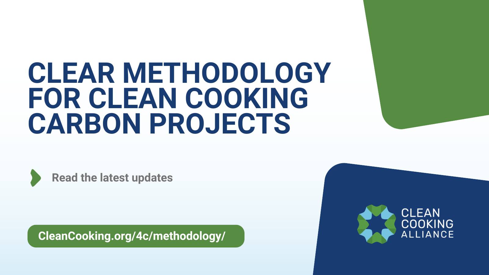 📢 Latest update on the CLEAR... - Clean Cooking Alliance | Facebook