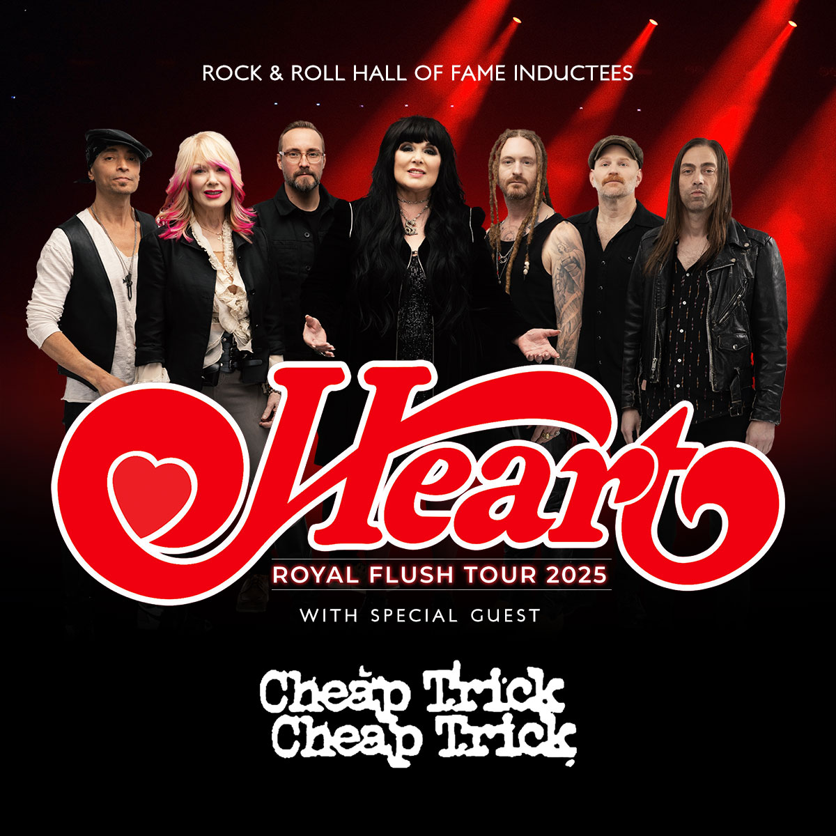 Heart are set to launch their 2025 tour with a rotating cast of