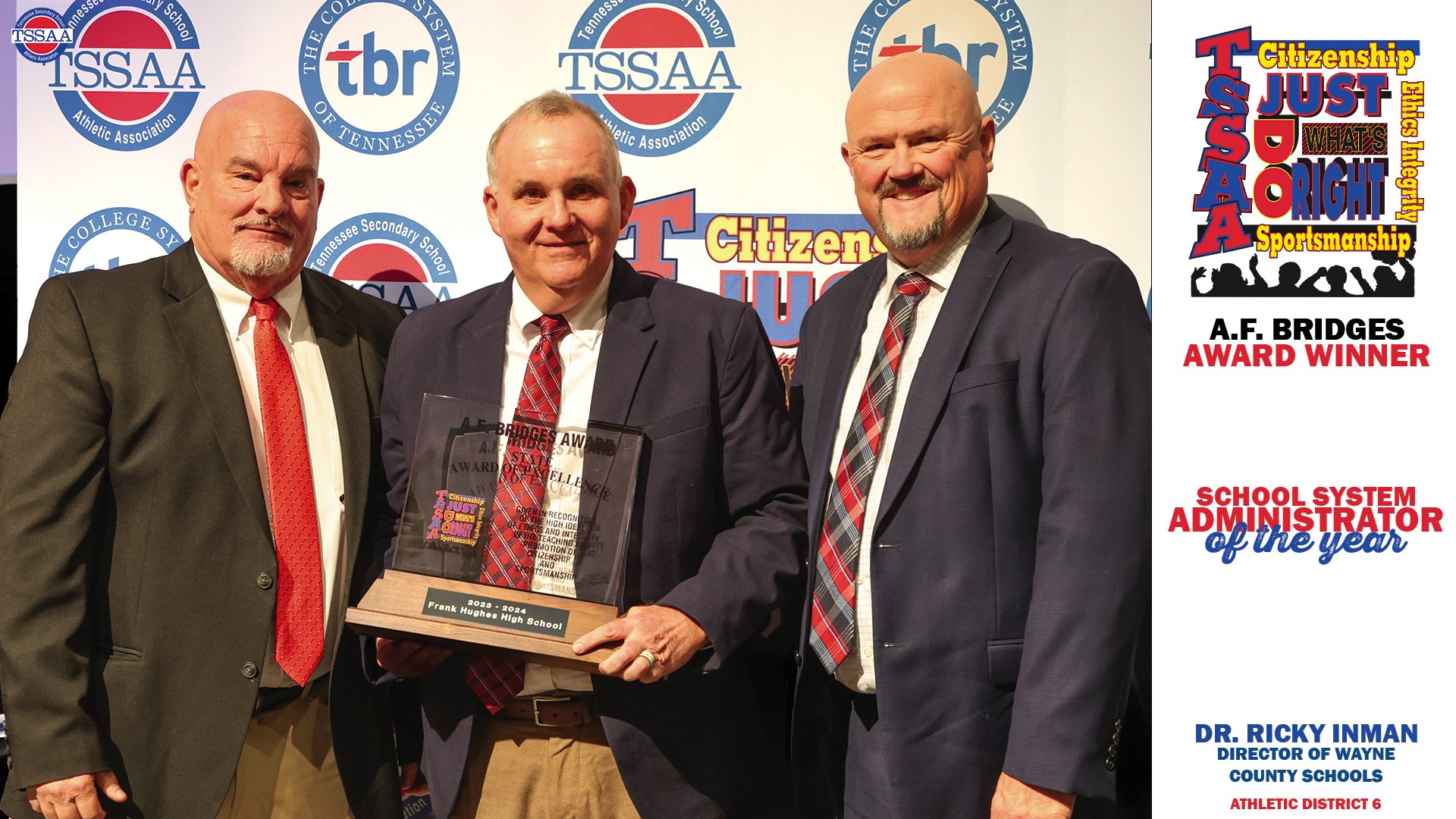 🏆 Congratulations to Dr. Ricky... - Wayne County Schools - TN | Facebook