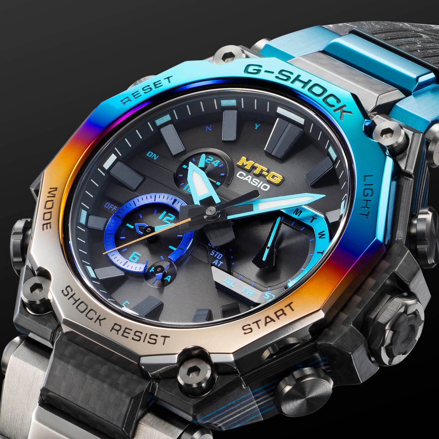 MTG-B2000YST -- Multi-layered carbon frame design captures a flash 