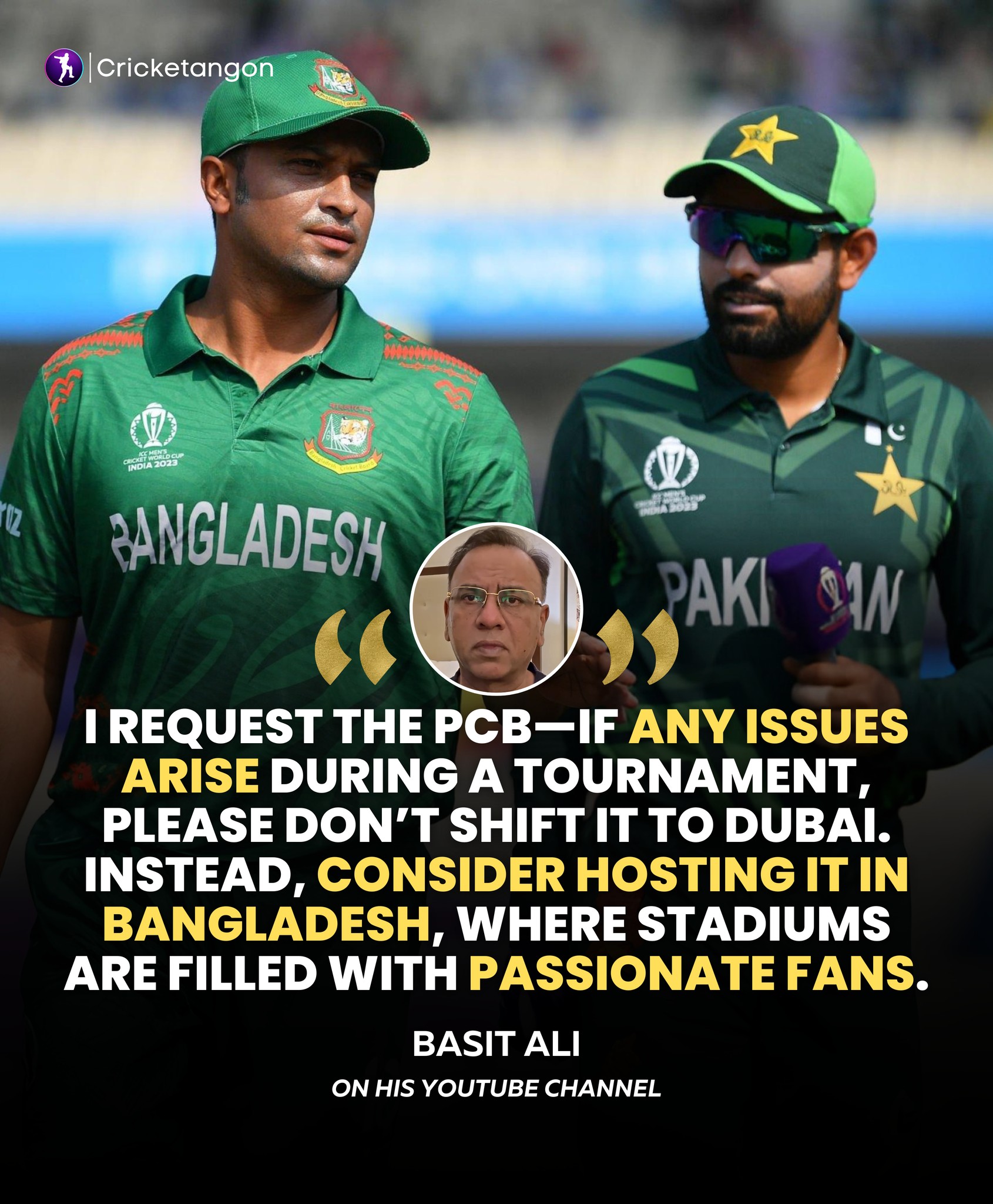 Cricketangon - What if the PSL is held in Bangladesh, just as Basit Ali ...