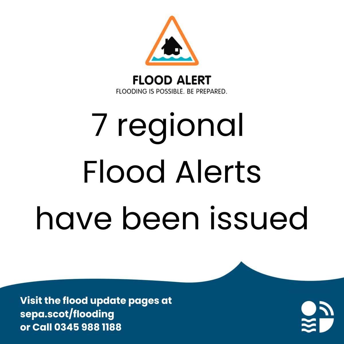 Scottish Environment Protection Agency (SEPA) - Due to heavy and ...