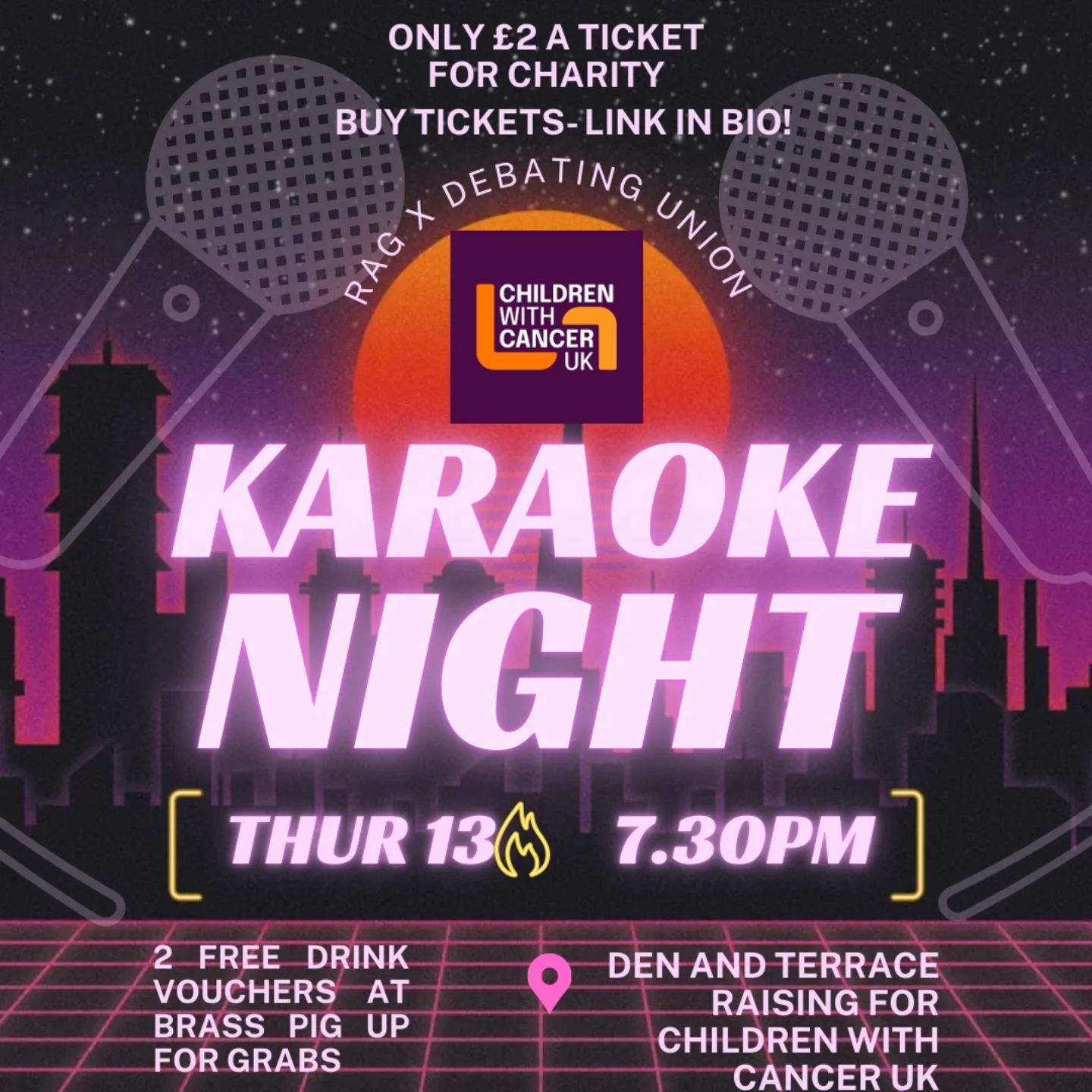 Bristol - 🎤 Karaoke for a Cause! 🎤 Join RAG x @bristoldebatingunion for ...