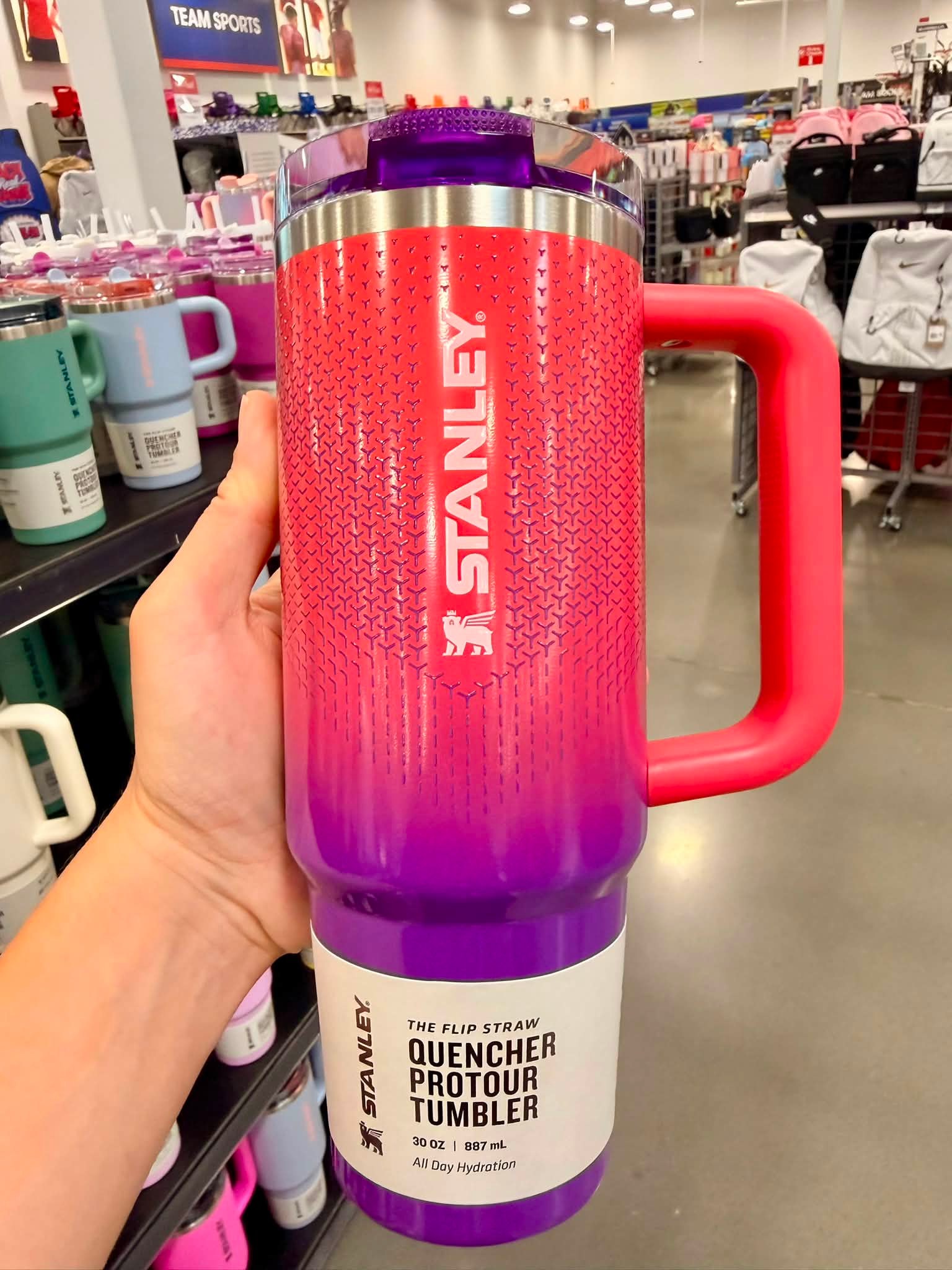 Vermillion hyper grip is so pretty! This was at Academy Sports!