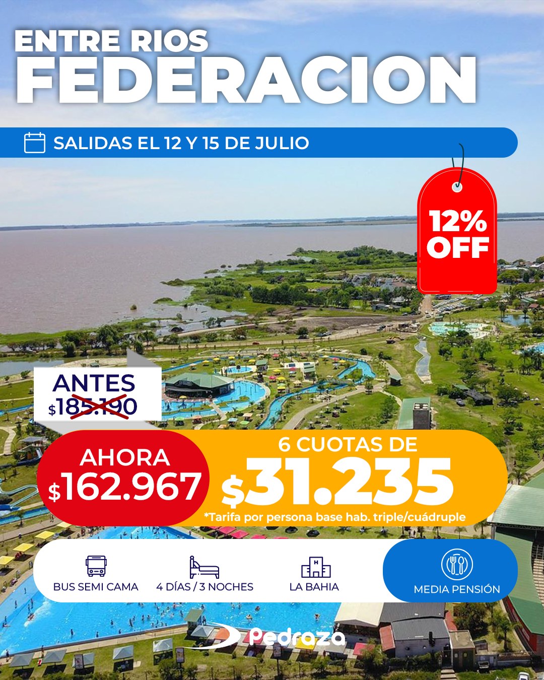 Pedraza - ♨️ VIVÍ FEDERACIÓN: AGUA TERMAL, NATURALEZA Y DESCANSO 🍃♨️ Si ...
