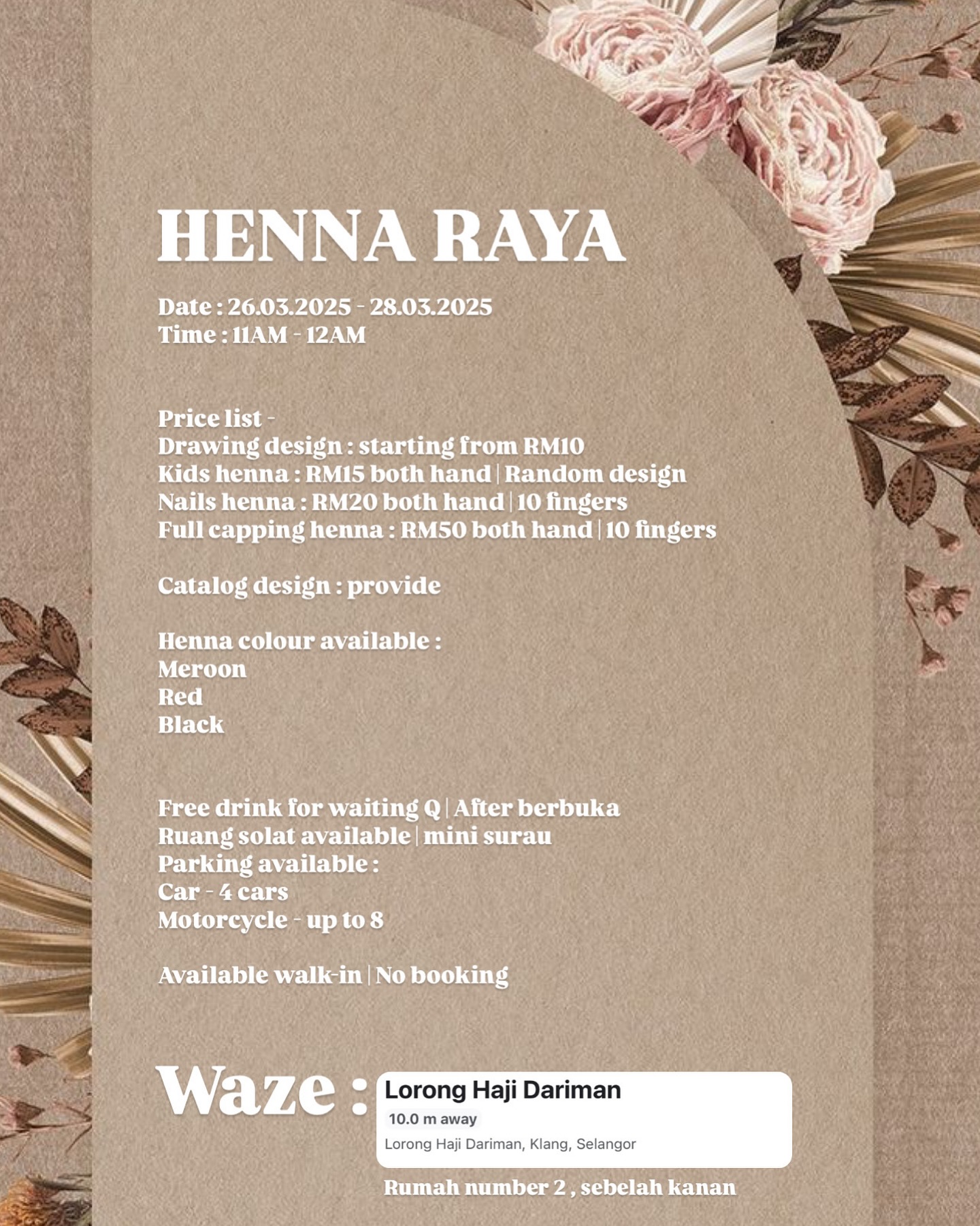 Artist henna