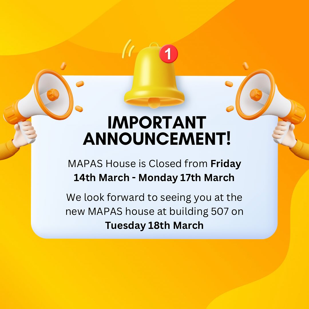 Māori - What’s up MAPAS fam !! A reminder that MAPAS House will be ...
