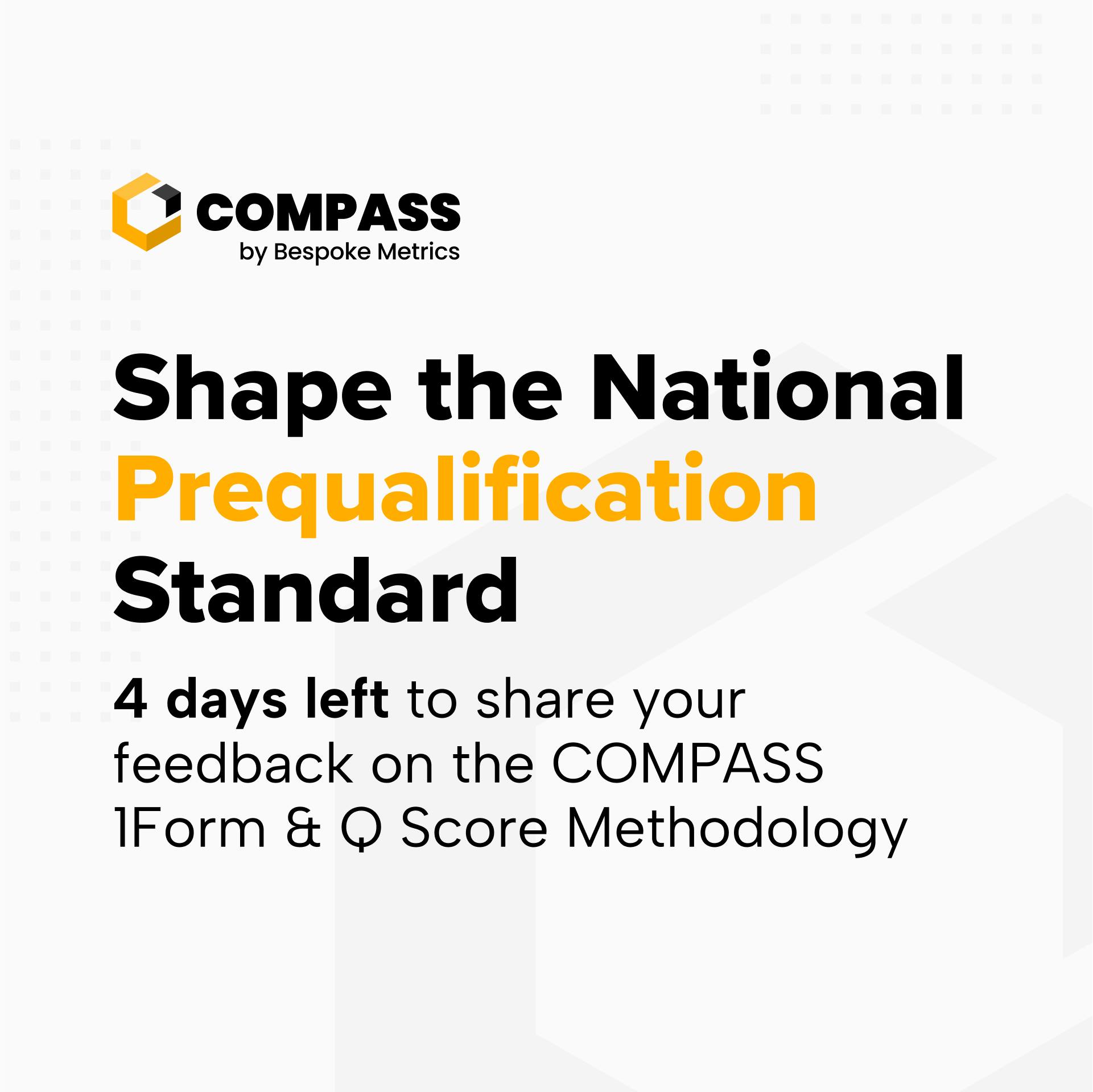 Bespoke Metrics - 4 days left to shape 2025’s national... | Facebook