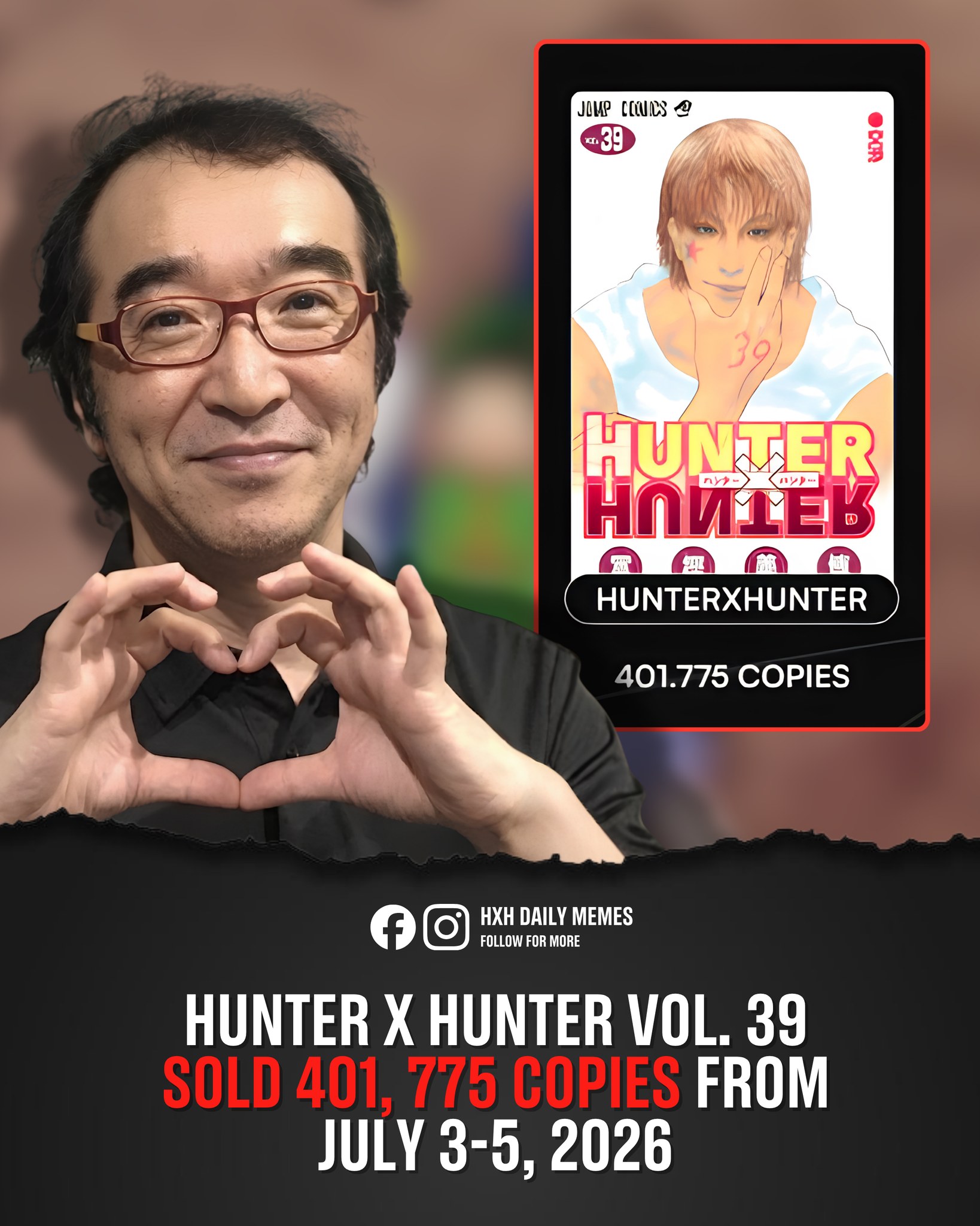 FIRST LOOK: Hunter x Hunter Vol. 39 Promotional Poster 😱 we
