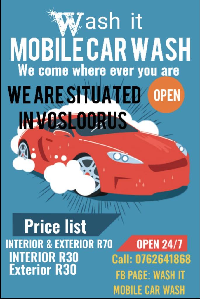 Wash it mobile car wash