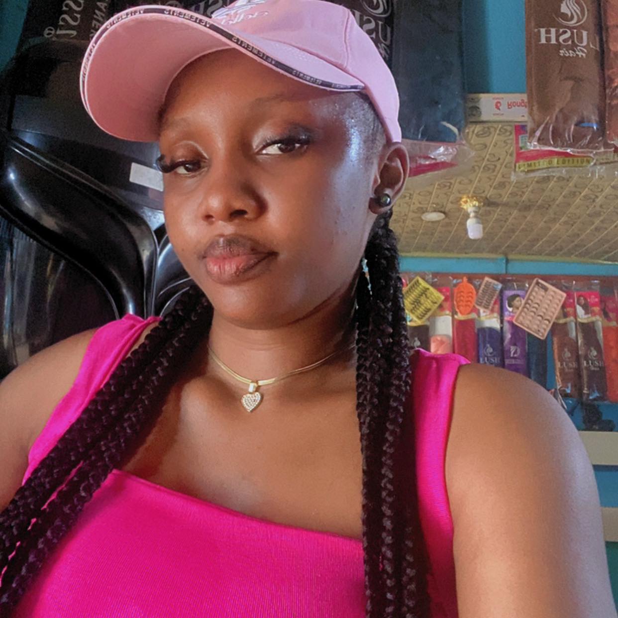 Clean braids na skin care. #slayedbycynthia🥰 #braiderinekwulobia ...