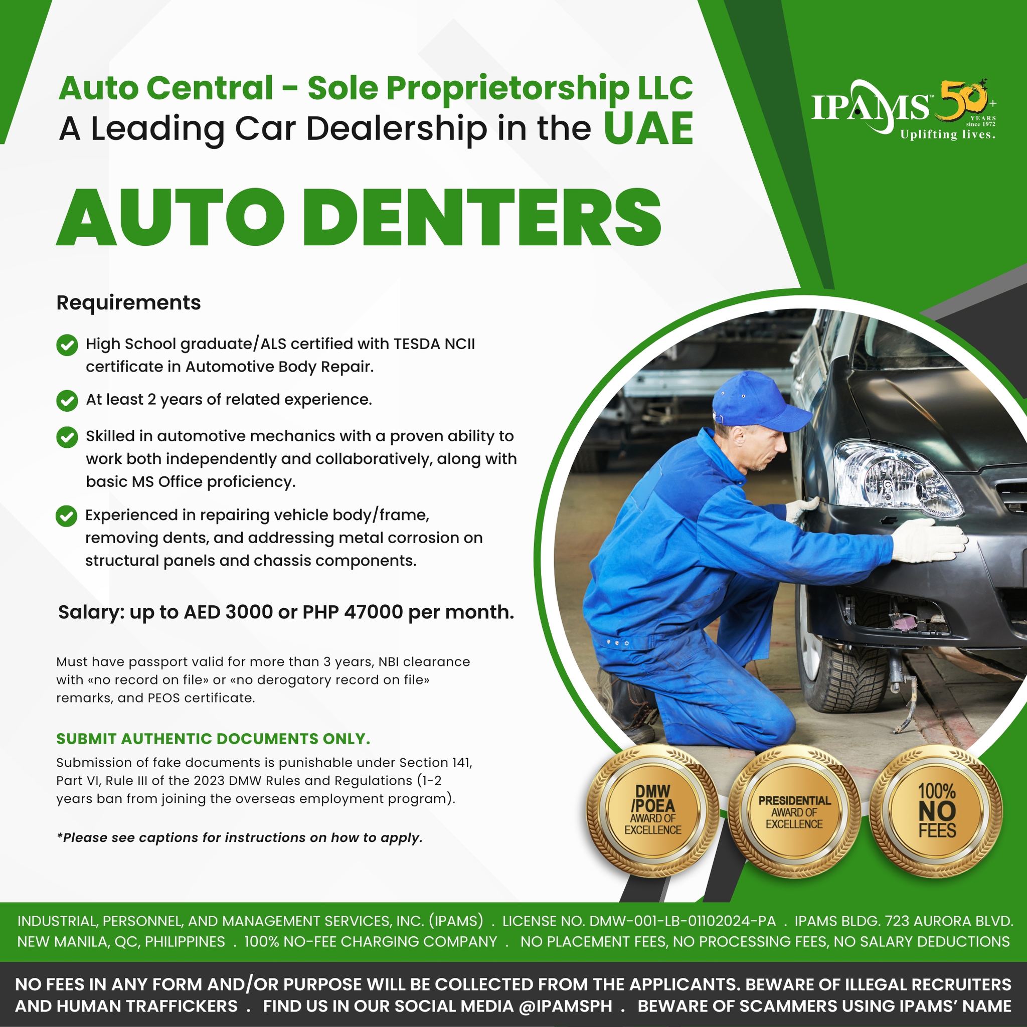 Industrial Personnel and Management Services, Inc. (IPAMS) - 🚗 AUTO ...
