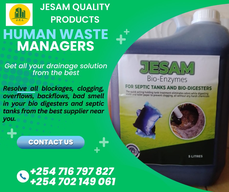 JESAM Bioezymes/bacteria & Biodigesters | Nairobi