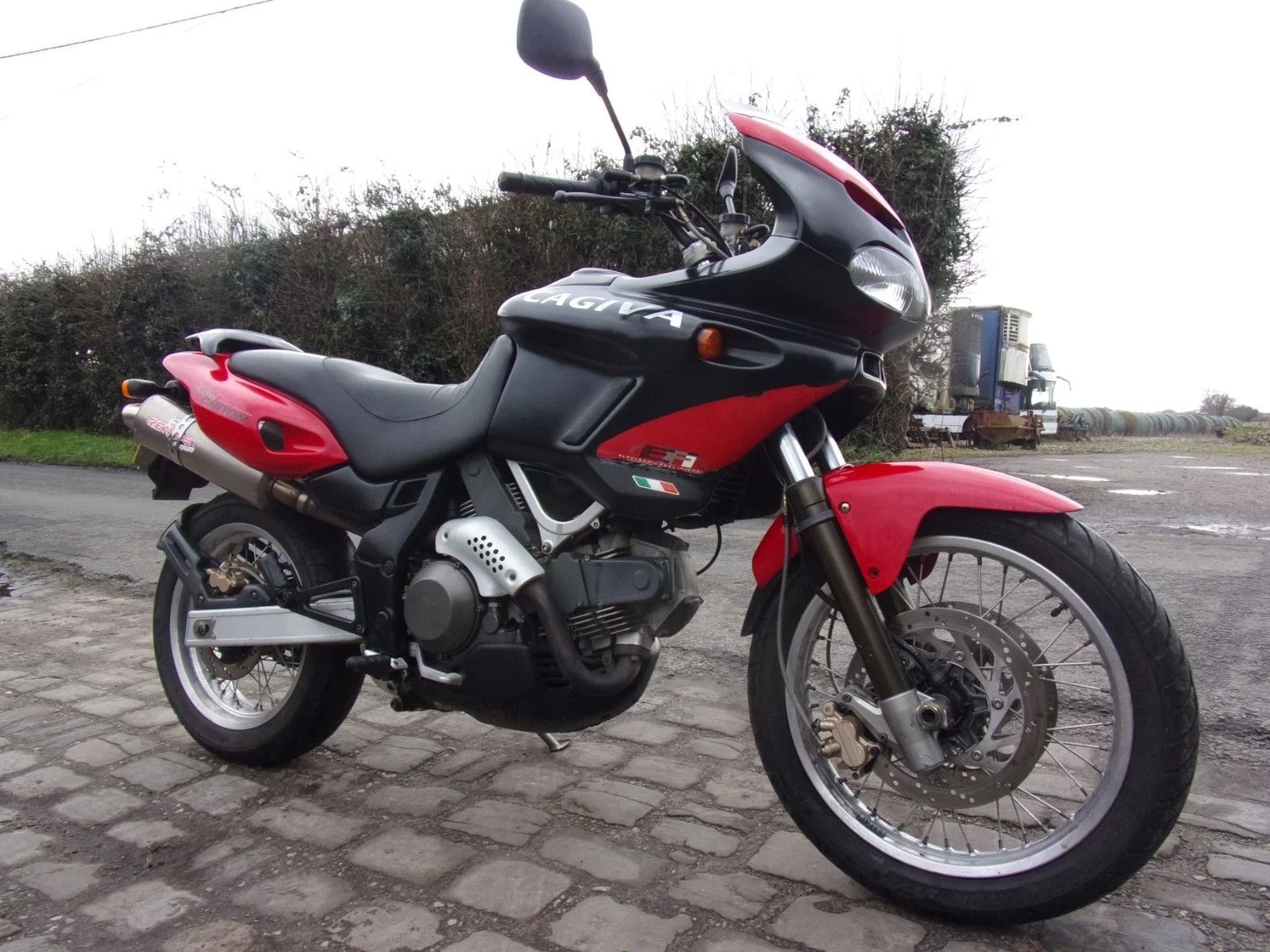 Looking for a trusty ride? Check out this 1999 Cagiva Gran Canyon
