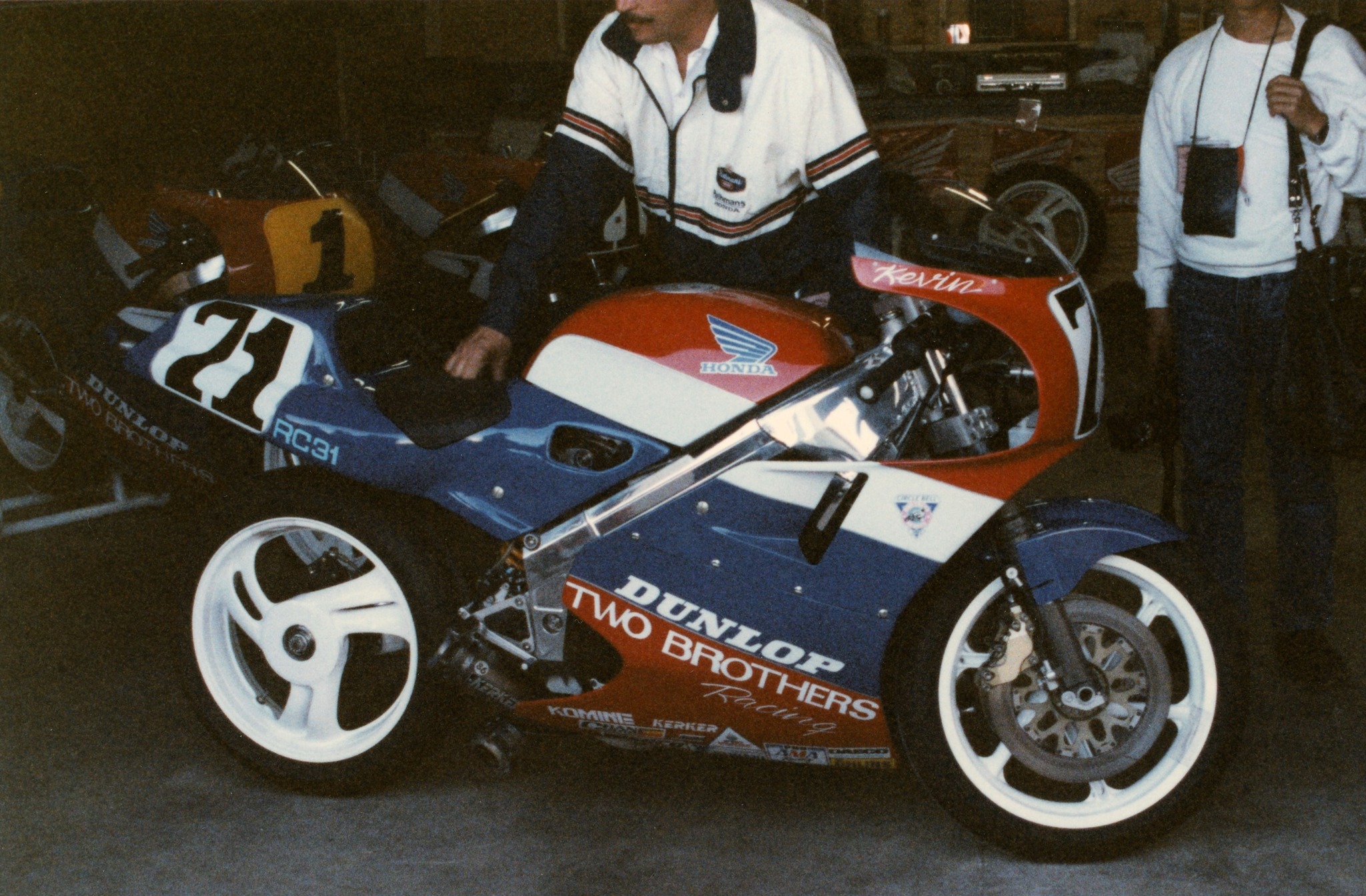 Kevin Erion's championship Honda Hawk GT