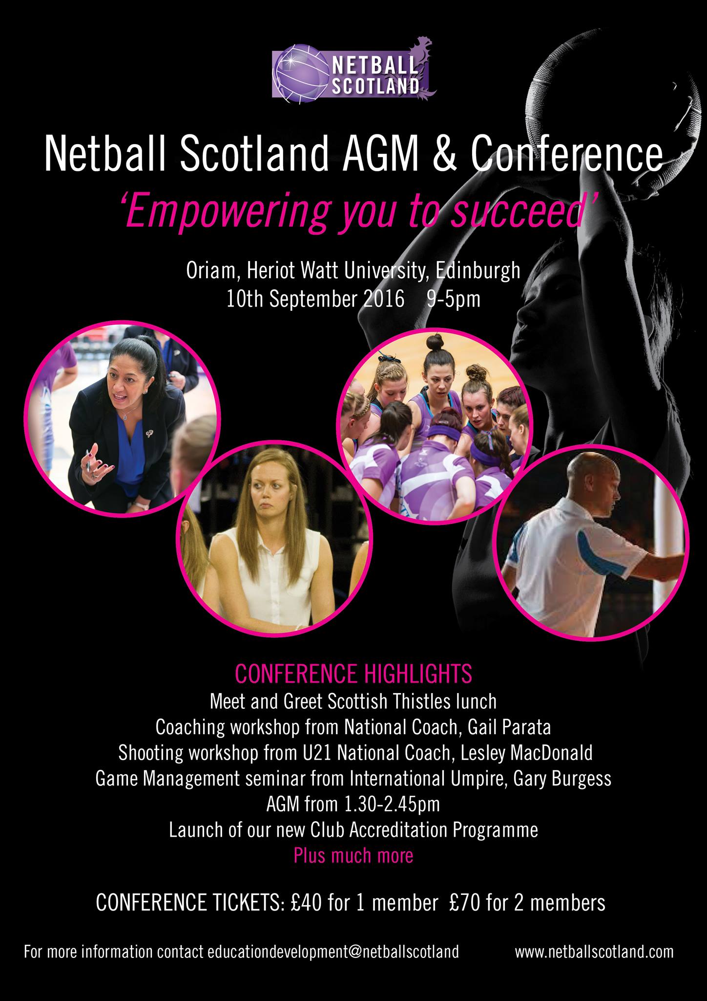 Netball - We are delighted to announce that Netball Scotland is hosting ...