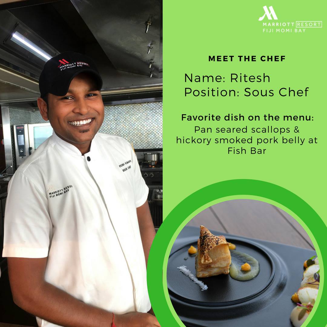 Meet our Sous Chefs:... - Fiji Marriott Resort Momi Bay | Facebook