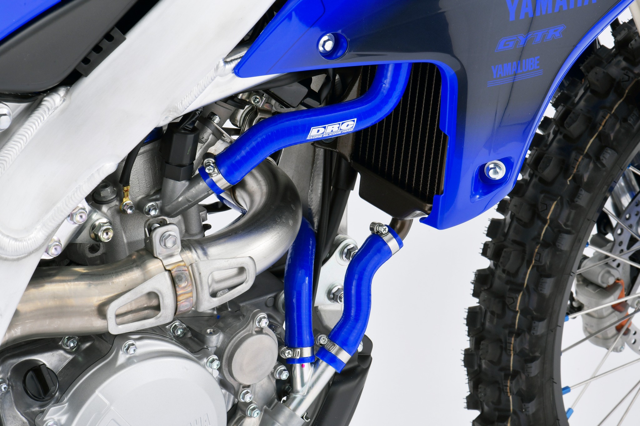 DRC ラジエターホースキットにYZ250F