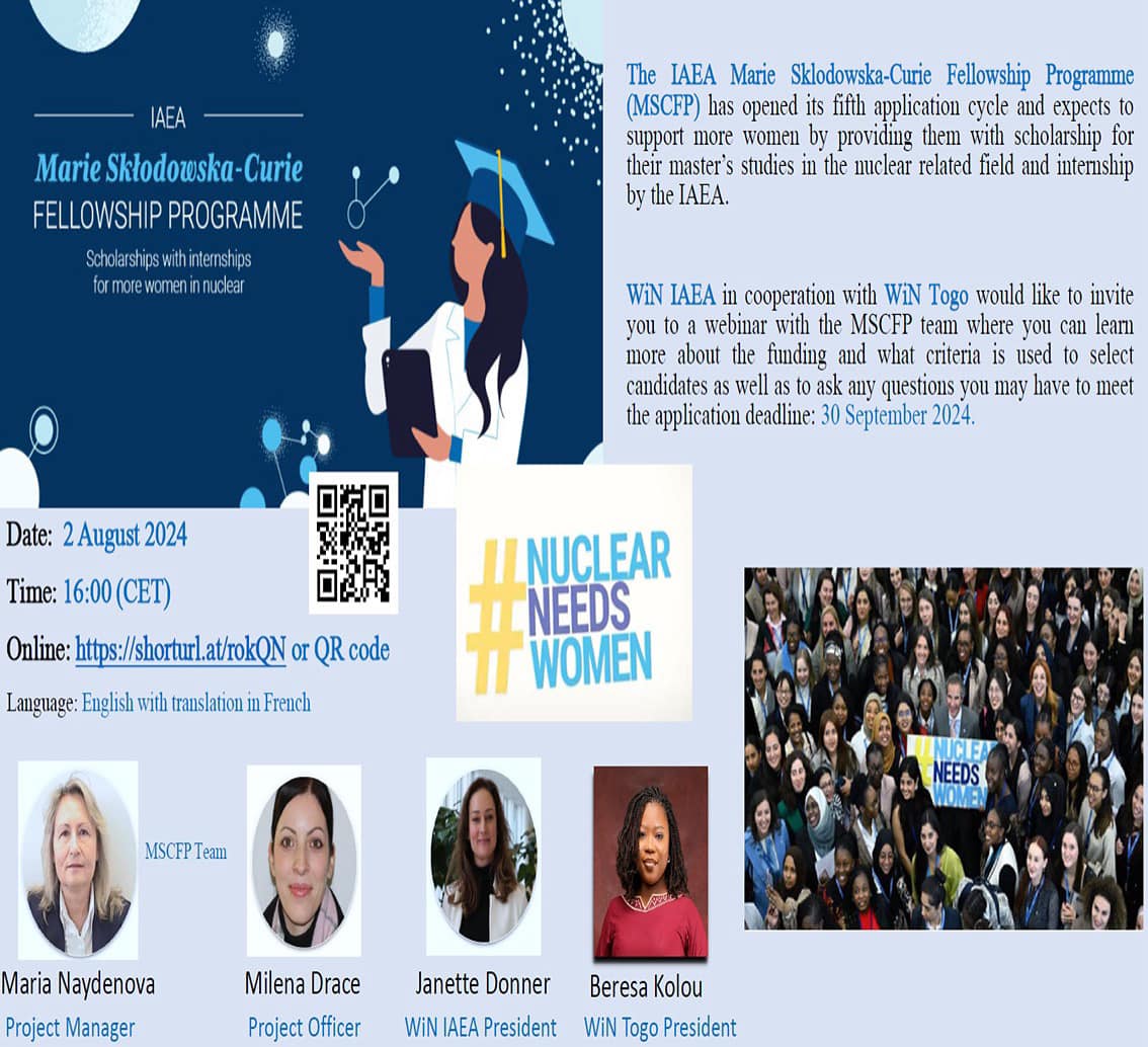 Women - Programa de Becas Marie Skłodowska-Curie (MSCFP) El Director ...