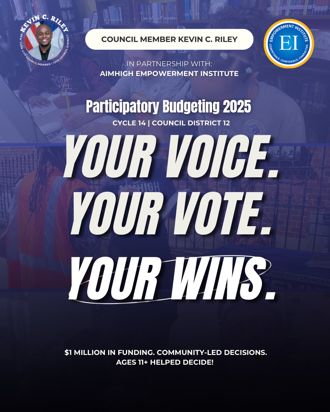 🎉 DISTRICT 12 — YOU SHOWED... - Council Member Kevin C. Riley | Facebook