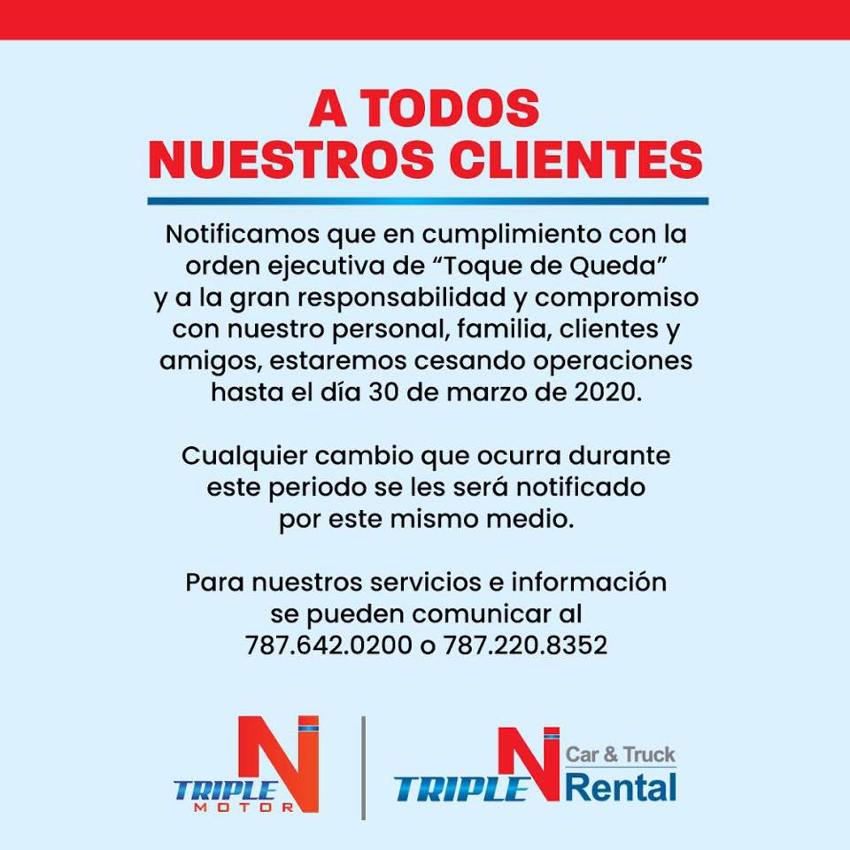 TRIPLE N CAR RENTAL Santa Isabel