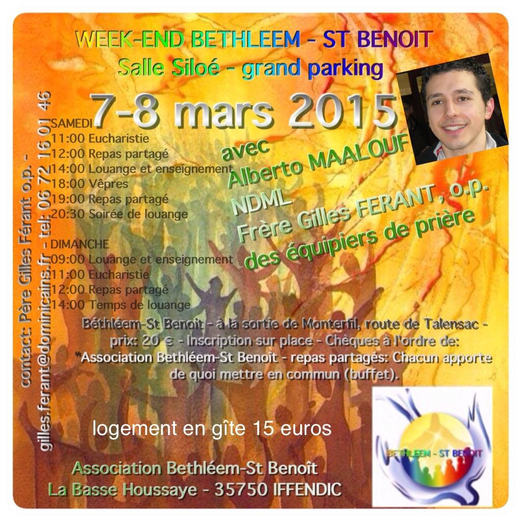 NDML - Retraite Spirituelle avec le père Gilles Ferrand et #NDML. Ça se ...